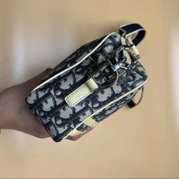 💯 AUTH CHRISTIAN DIOR NO.2 TROTTER CROSSBODY BAG - Picture 6 of 12